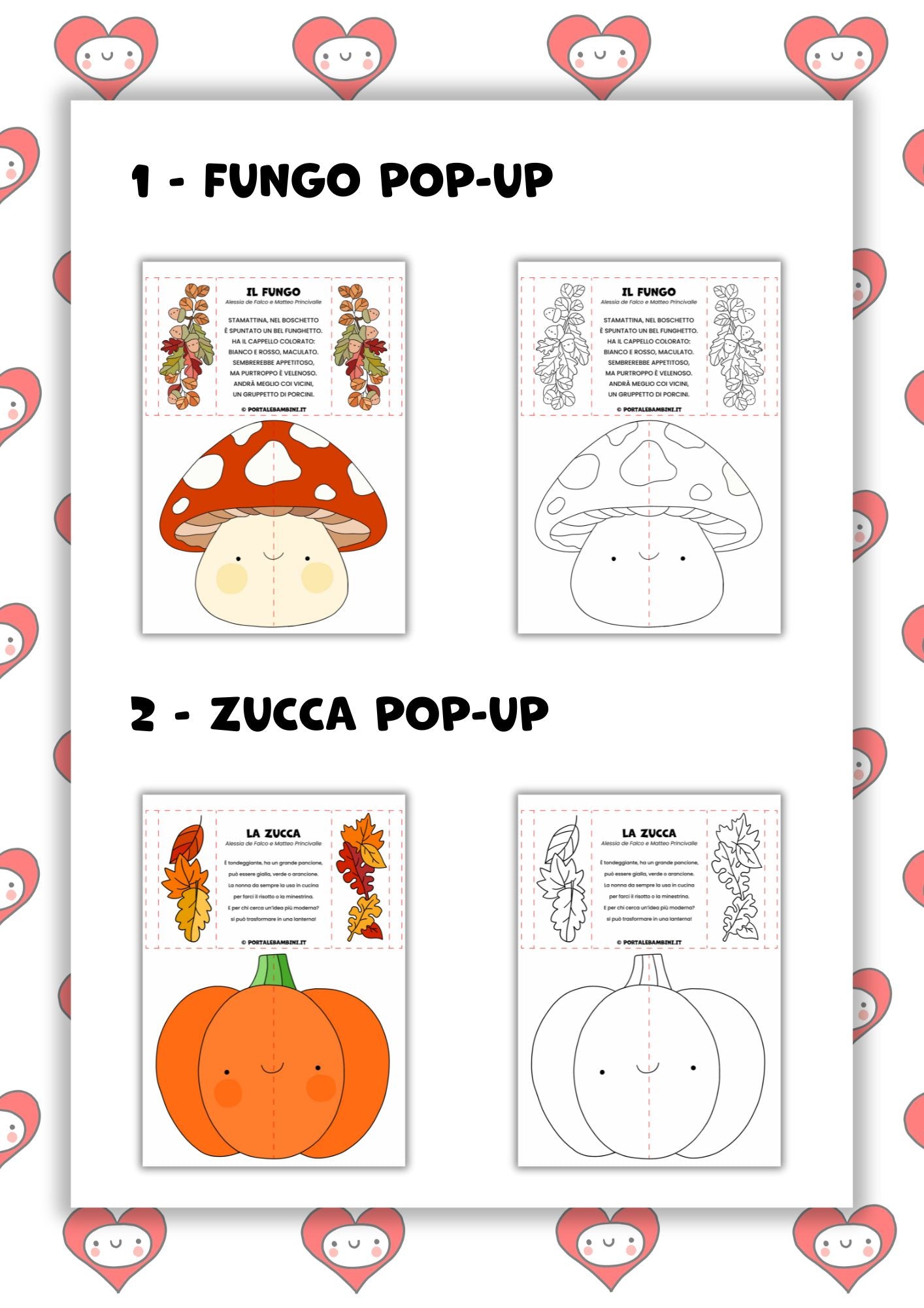 Lapbook e pop-up. Autunno