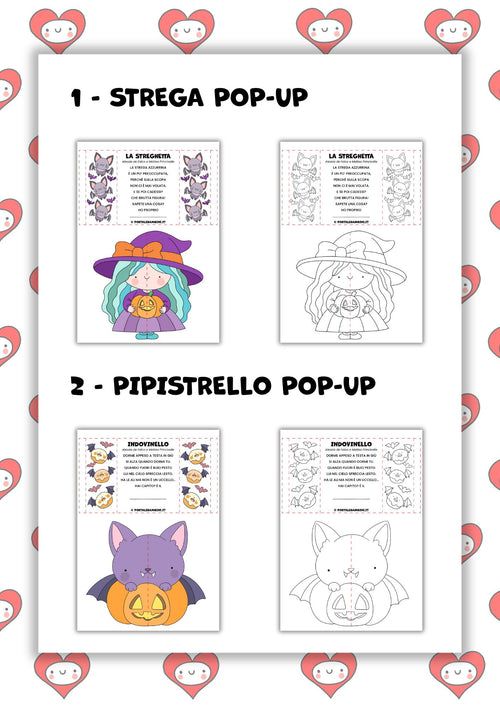 Lapbook e pop-up - Halloween