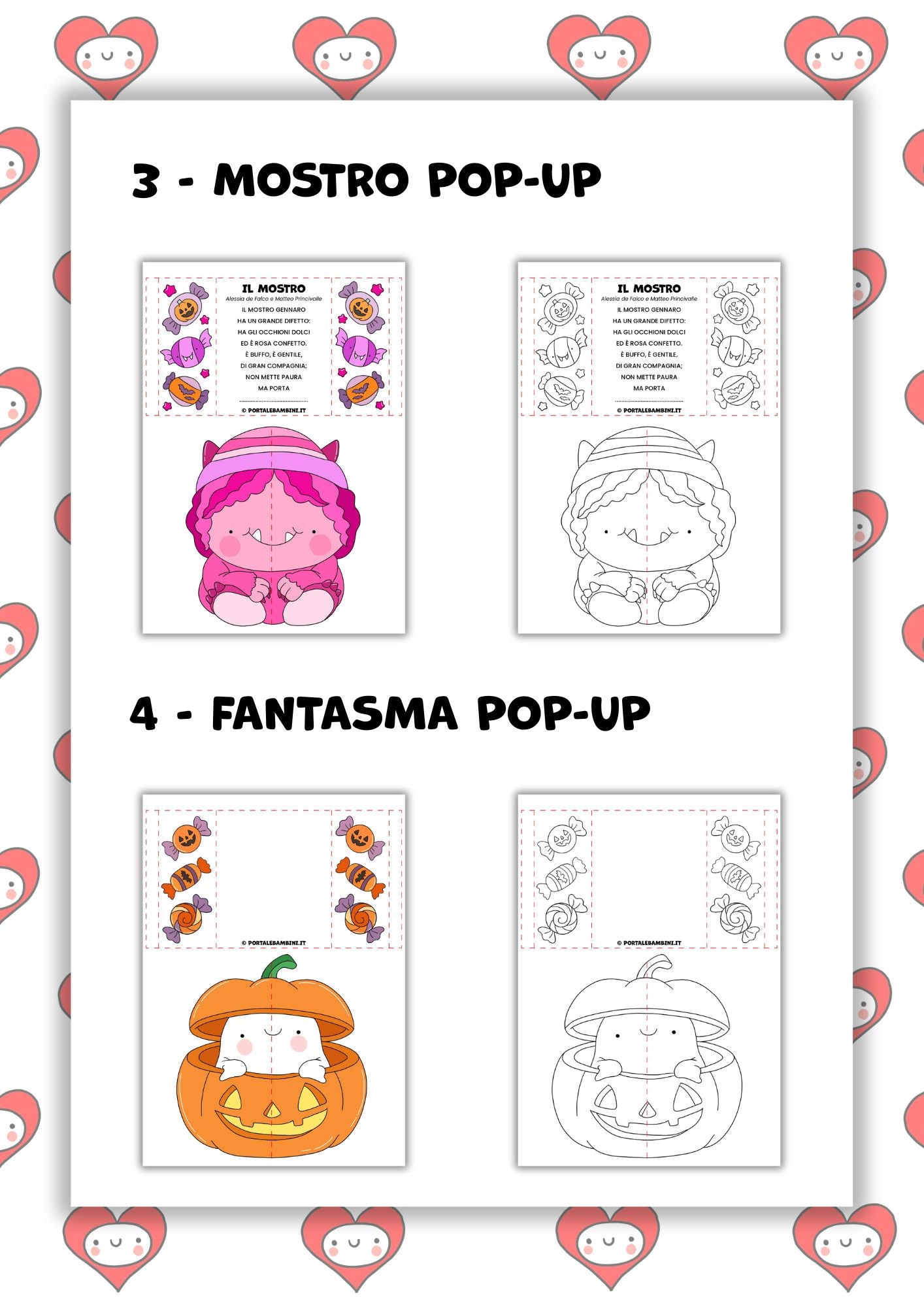 Lapbook e pop-up - Halloween