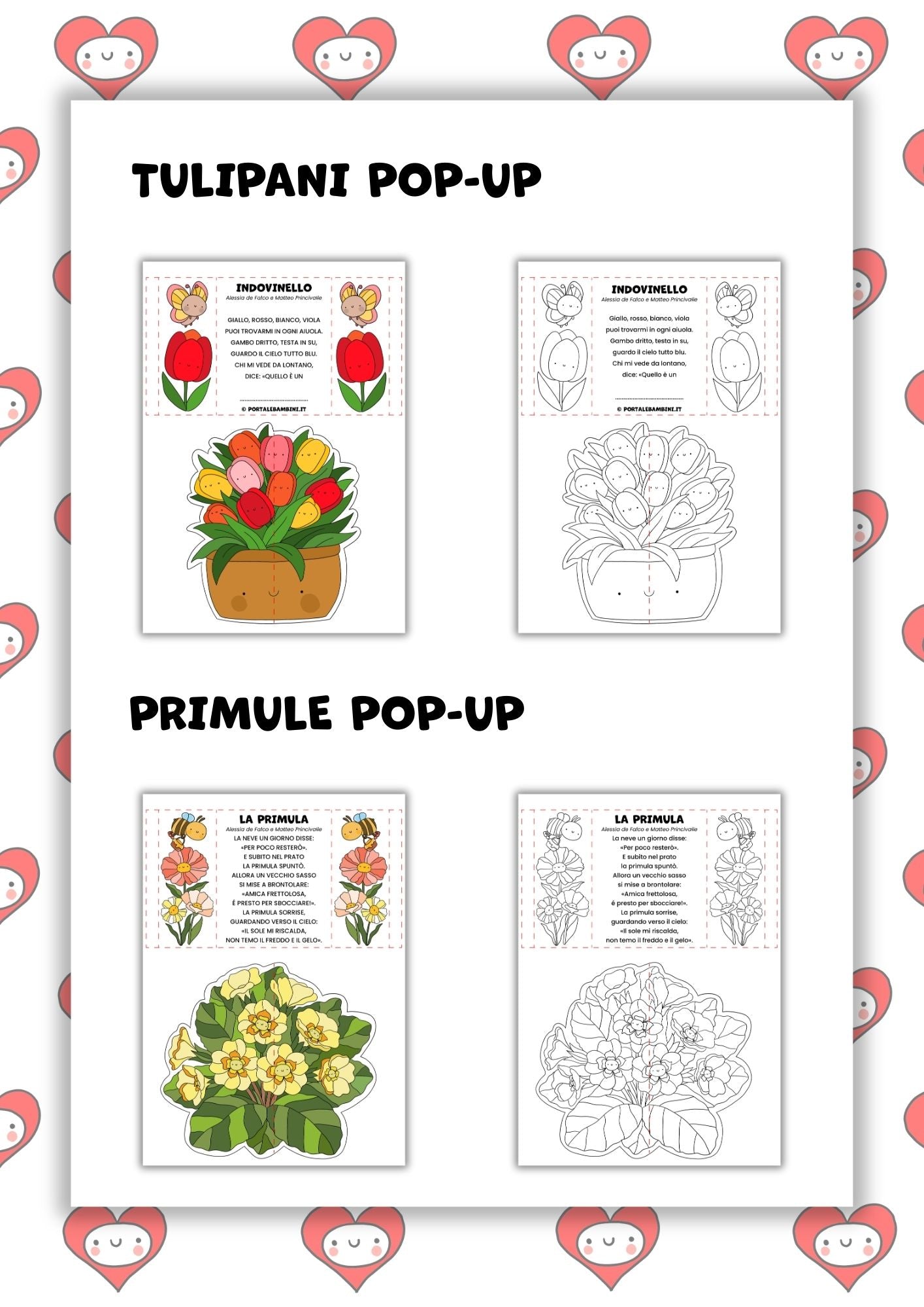 Lapbook e pop-up. Primavera