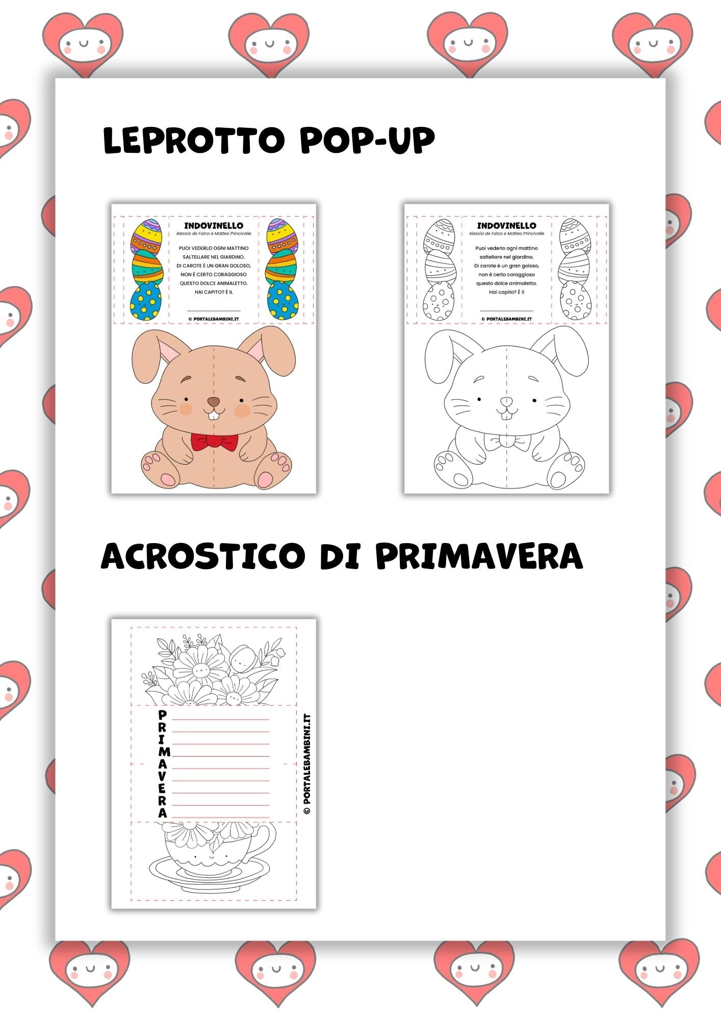 Lapbook e pop-up. Primavera