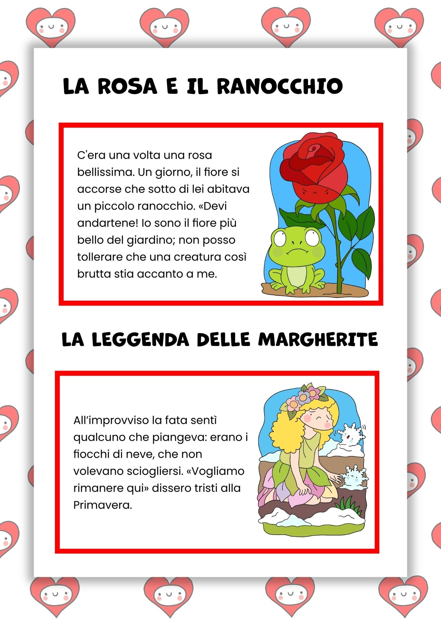 Lettura e comprensione. Primavera