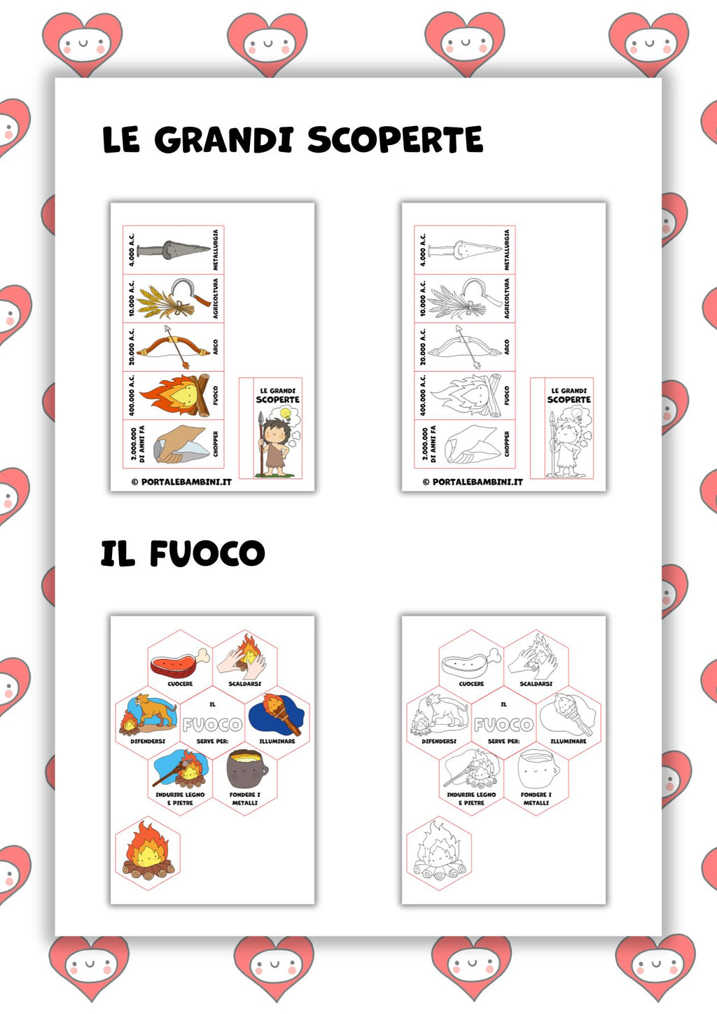 Lapbook e pop-up. La preistoria