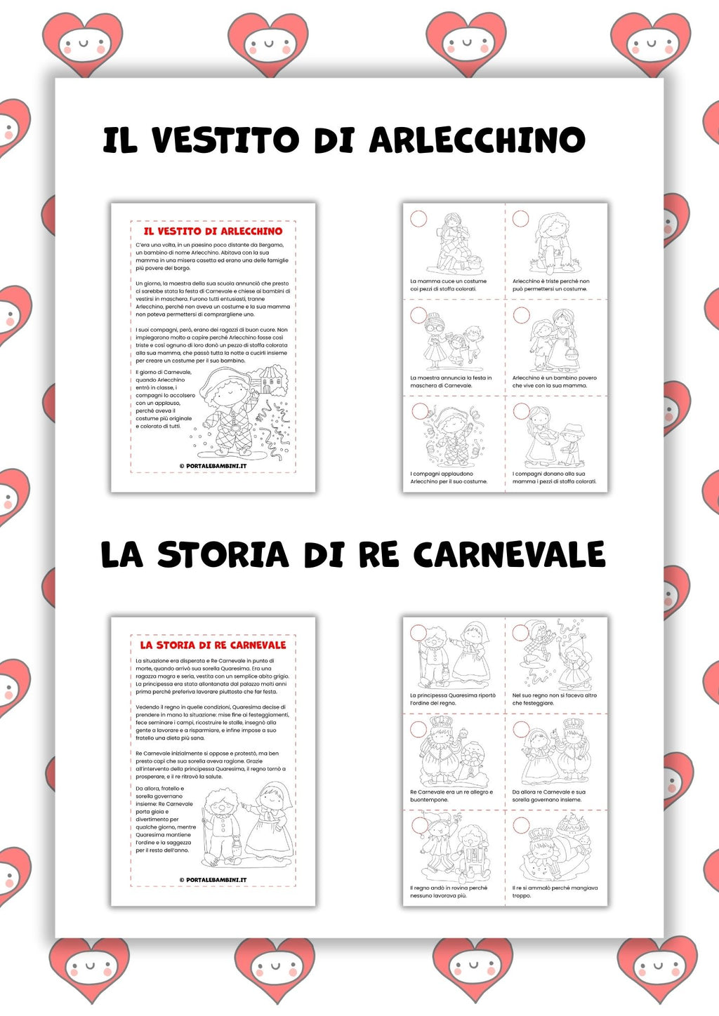 Lettura e comprensione. Carnevale