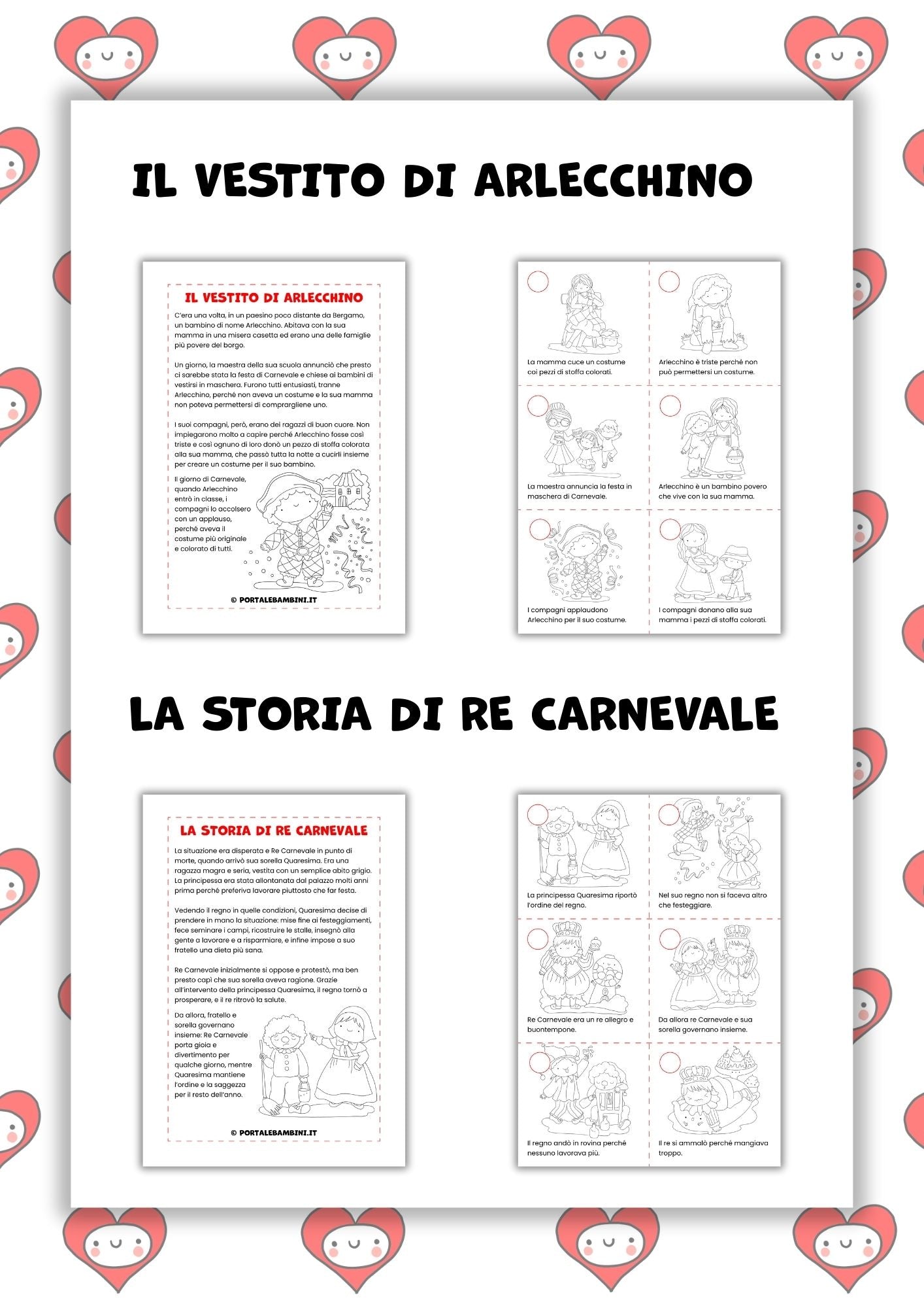 Lettura e comprensione. Carnevale
