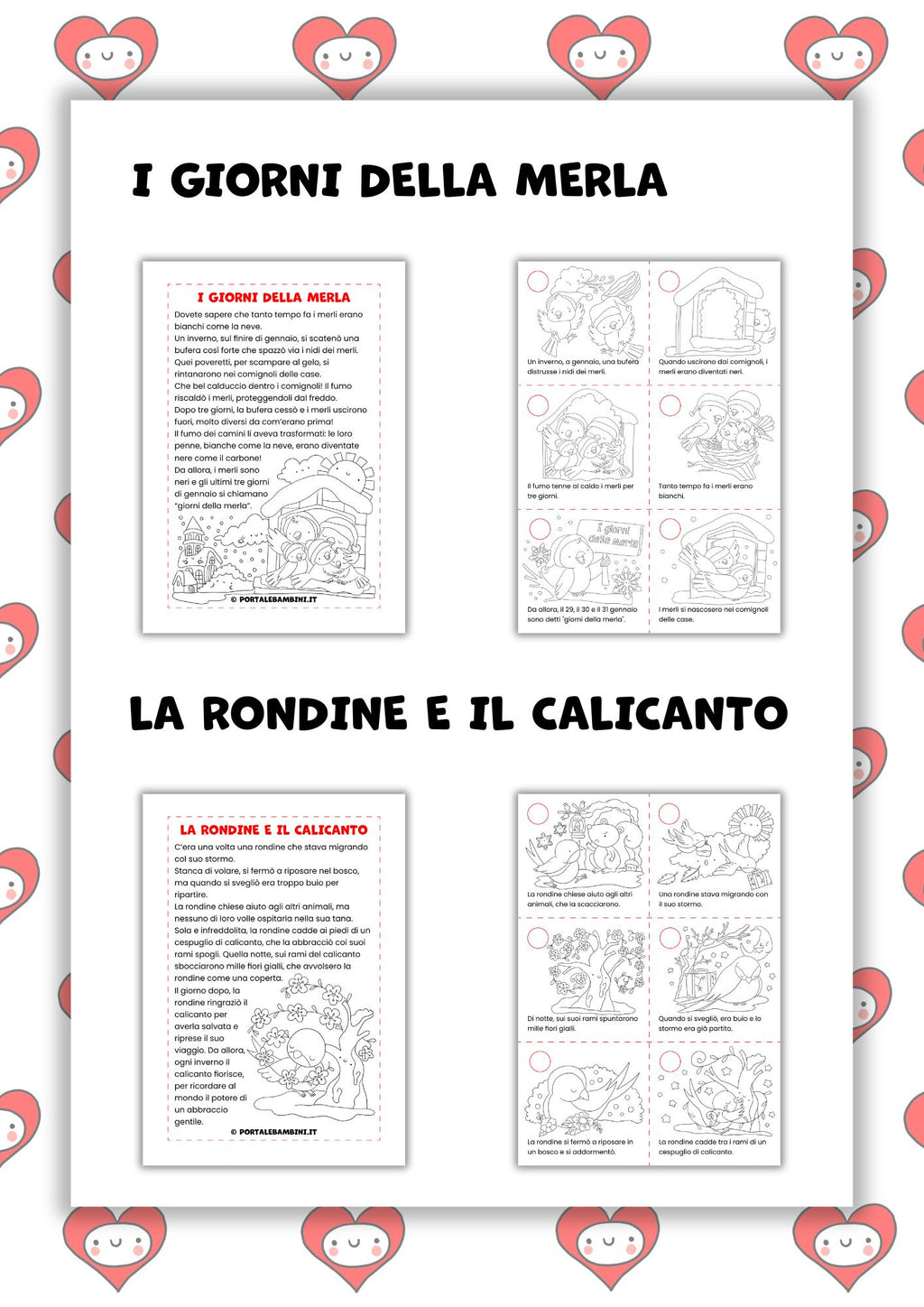 Lettura e comprensione. Inverno